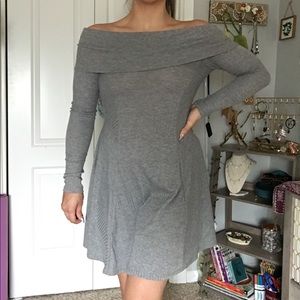 long sleeve mini dress